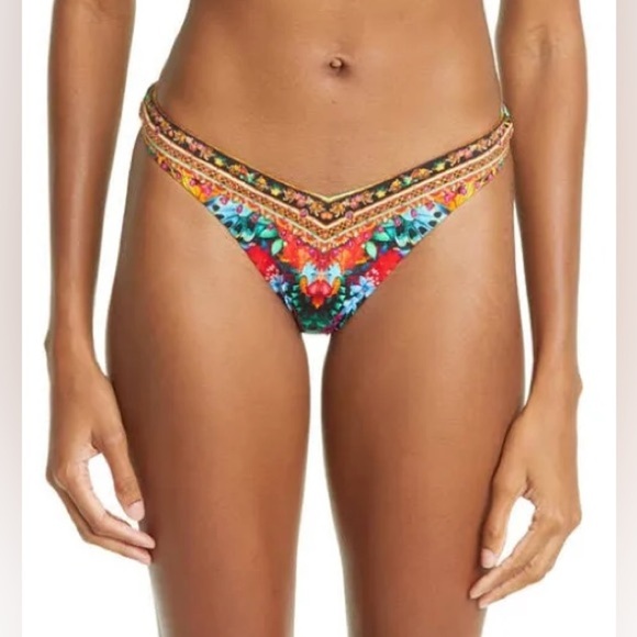 Camilla V High Leg Pant In A Flutter sz L 159$ - Picture 11 of 11